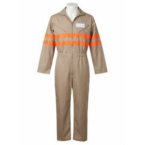 Ghostbusters Afterlife Costume Adult M Rubie’s Deluxe Tan Jumpsuit Halloween